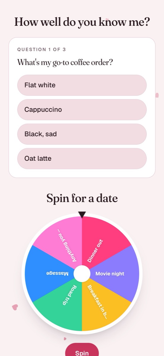 Prize wheel