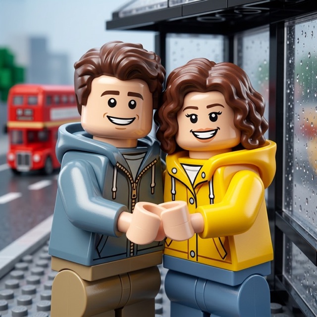 Brick figures style